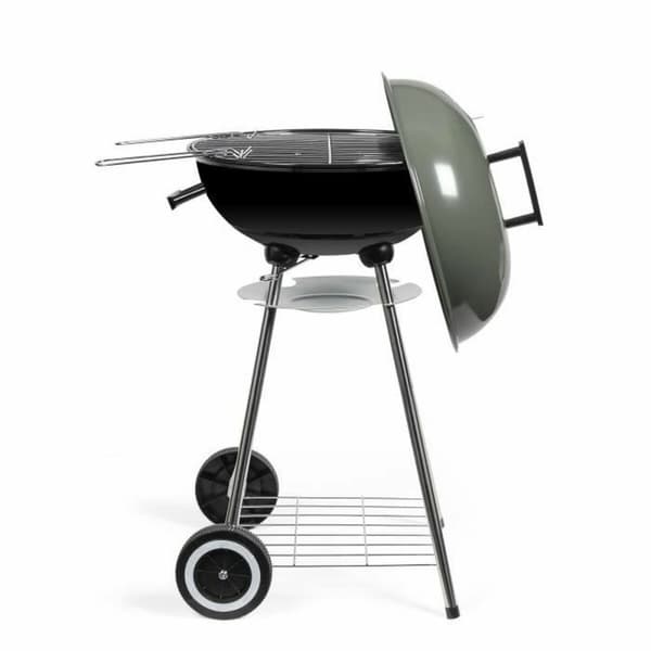Bærbar Grill Livoo DOC172K Krommet stål Ø 42 cm