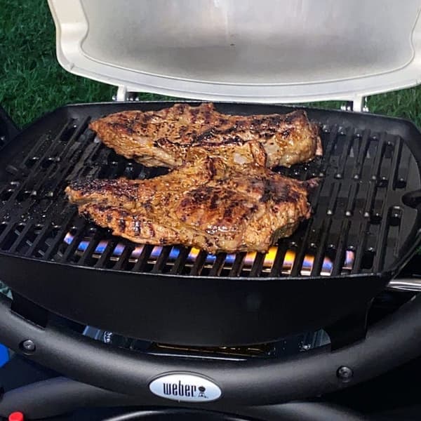 Bomclap grillbrænder i rustfrit stål til Weber Q200/Q220/Q2000/Q2200 – 52cm reservedel Tilbehør til gasgrill