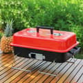 Miniatyrbillede 1 af 8: Bomclap bærbar kulgrill – lille campinggrill og bordgrill til udendørs | Kompakt grill