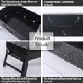 Miniatyrbild 3 av 6: Bomclap Bärbar Kolgrill – Fällbar Mini-Grill för Utomhus | Träkol & BBQ