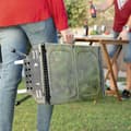 Miniatyrbild 5 av 11: Pack Hopfällbar Kolgrill i Rostfritt Stål och Flexibel och uppladdningsbar elektrisk tändare InnovaGoods
