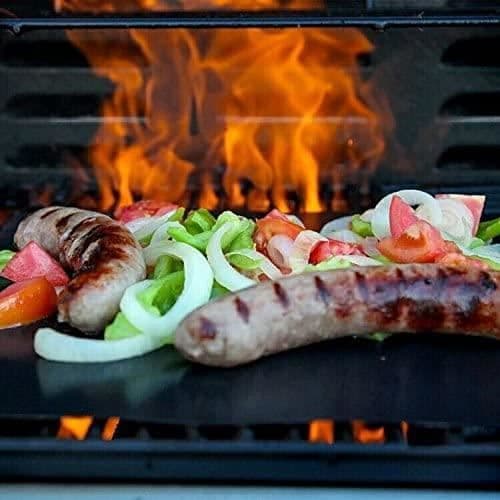 BBQ-matta, återanvändbar och värmetålig non-stick matta för grill och kolgrill eller ugn