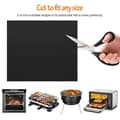 Miniatyrbild 1 av 4: Ensemble Tapis Barbecue Återanvändbar Non-stick Matlagning för BBQ och Ugn Kamin Camping