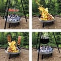 Pikkukuva 3 / 4: Kääntögrilli, Säädettävä Korkeus, Kannettava Muotoilu