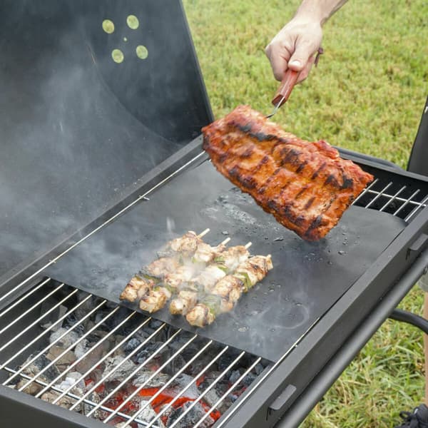 Pack Taittuva Hiiligrilli Ruostumattomasta Teräksestä ja Uuni- ja Grillausalunen InnovaGoods