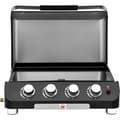 Miniatyrbild 2 av 6: Gasplatta - COOKING BOX - PALMA - 4 brännare - 69 X 51 X 35 cm - Svart