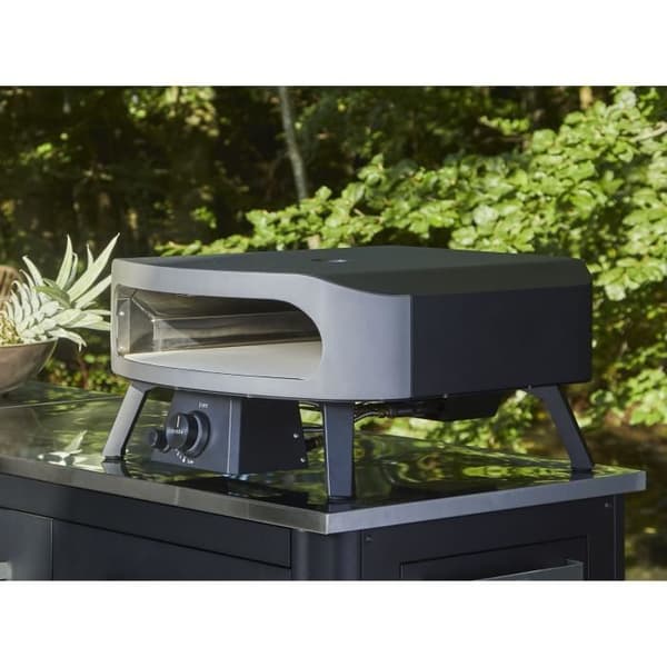 Pizzaugn - COZZE - 17 - Gas - 8 KW - Upp till 450°C - Termometer ingår - Dörr