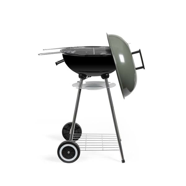Kolgrill - Livoo - DOC172K - Grillyta Ø 41 cm - Emaljerad ståltank - Lätt att flytta