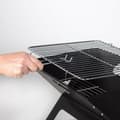 Miniatyrbillede 4 af 7: Havegrill Transportabel Aktive Sort Stål Jern 45 x 30 x 29 cm