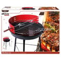 Miniatyrbillede 5 af 5: Havegrill Transportabel Aktive Træ Jern 37,5 x 70 x 38,5 cm (4 enheder) Rød
