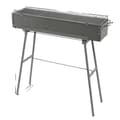 Miniatyrbillede 1 af 2: Kulgrill, Bærbar Sammenklappelig Design, 35 kg Belastningsevne,Grå