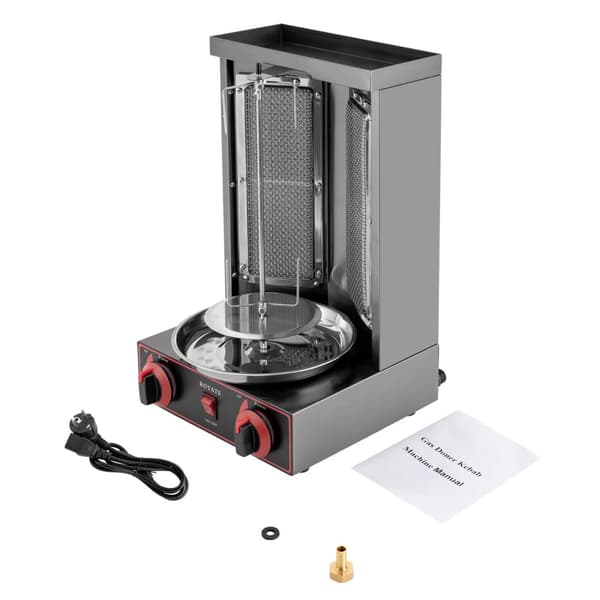 Grilli, 2 Poltinta, 3000W Teho,Vaalea hopea