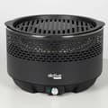 Miniatyrbillede 2 af 7: Havegrill Transportabel Aktive Cirkulær Uden røg Sort Ø 34 cm
