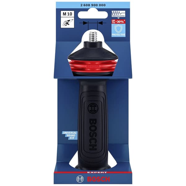 Bosch Accessories 2608900000 EXPERT Handle for Vibration Control M10 vinkelslip, 169 x 69 mm