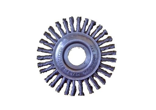 4" flad børste