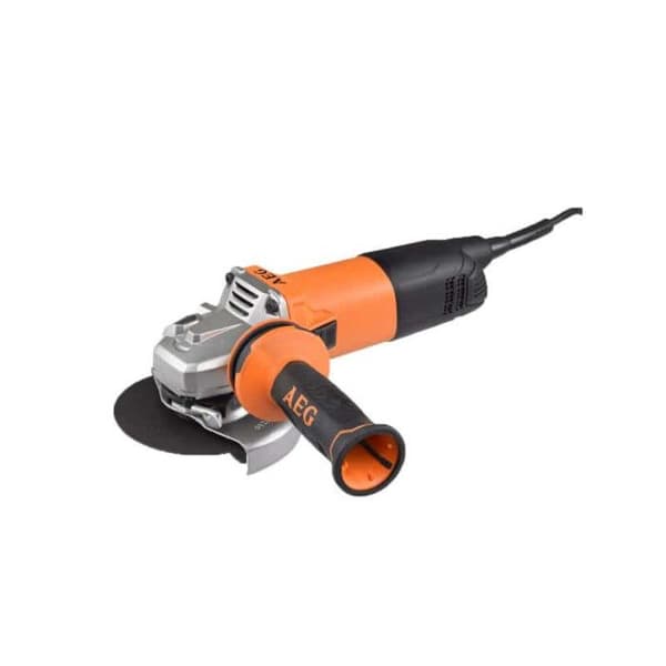 AEG POWERTOOLS 1000 Watt kvarn Ø 125 mm + 2 diamantskivor
