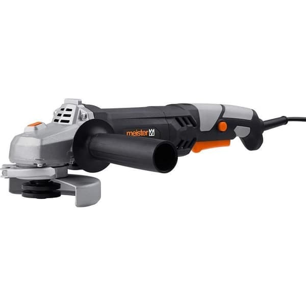 MEISTER Vinkelkvarn 1100 W - För skivor Ø 125 mm - Sidhandtag med 3 positioner - Rotationshastighet: 12 000 1 / min