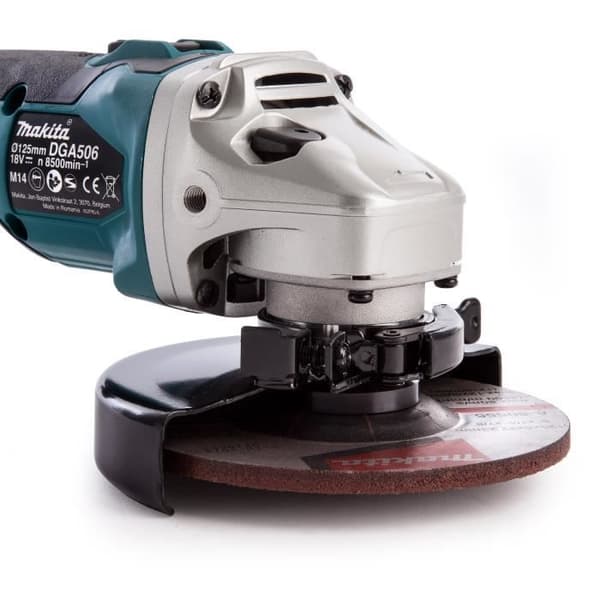 Sladdlös vinkelslip 18V 125mm - MAKITA - DGA506Z - Metall - Vanlig