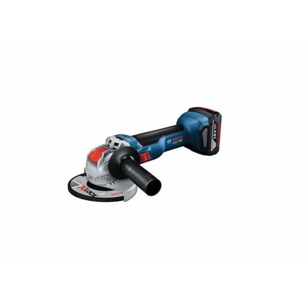 Angular Grinder Bosch Professional GWX 18V-10 + 2 Batterier 5.0Ah + Gal 1880 + L-Boxx X-Lock