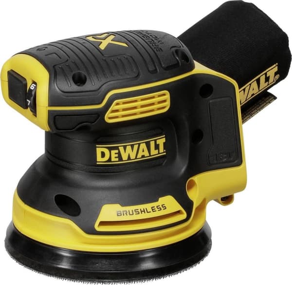DeWalt DCW210NT 18V Li-Ion akku satunnainen orbitaalihiomakoneen runko TSTAKissa - 125mm - hiiliharjaton HUOMAA ILMAN AKKUA