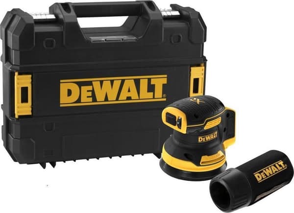 DeWalt DCW210NT 18V Li-Ion akku satunnainen orbitaalihiomakoneen runko TSTAKissa - 125mm - hiiliharjaton HUOMAA ILMAN AKKUA