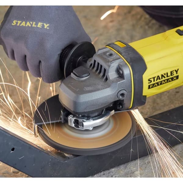 125 mm kvarn - 18V Litium - 2 4Ah batterier - STANLEY FATMAX V20 - SFMCG400M2K-QW
