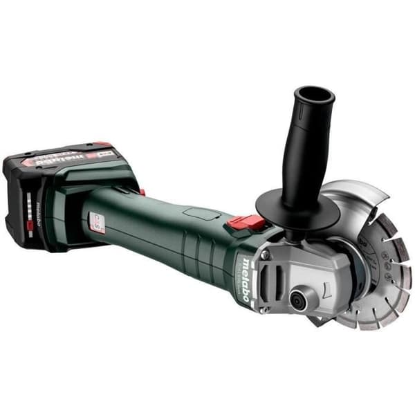 Sladdlös vinkelslip - METABO - B 18 L 9-125 Quick - 18 V - MetaBOX 165 L