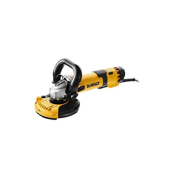 Slipmaskin 125mm 1500W + Ytskiva + sugkåpa i låda T-STAK DEWALT DWE4257KT