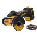 Miniatyrbild 2 av 6: Meuleuse 76 mm XR 18V 1.7Ah Li-Ion kolborstfri DEWALT - DCS438E2T-QW
