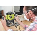 Miniatyrbild 5 av 9: RYOBI - 1 600 W överfräs - 10 000-26 000 rpm - 8/6 mm spännhylsor - 5 fräsar ingår - Levereras i kartong - RRT1600-K