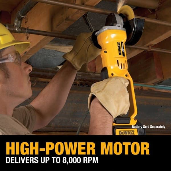 DEWALT XR Li-Ion DCG412N 125 mm slipmaskin - 18V - 405W