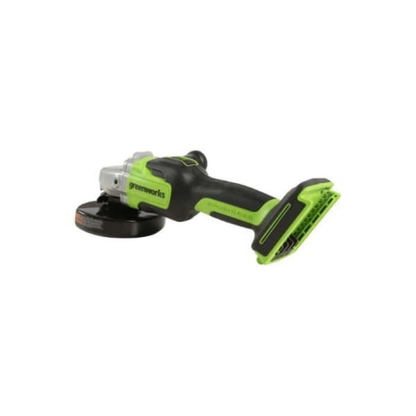 Vinkelslip - GREENWORKS - GD24AG - 24V Børsteløs - 125mm - Utan batteri eller laddare