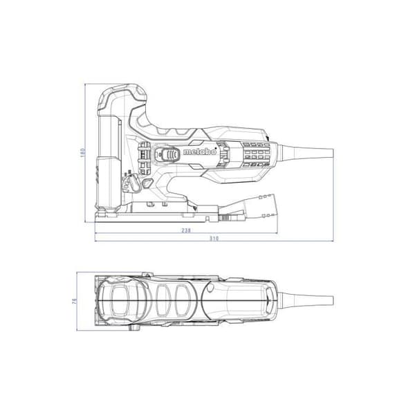 Metabo JIGSAW STE 100 QUICK 710 W 601100000