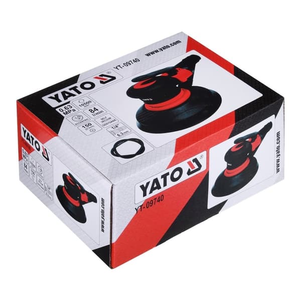 Yato YT-09740 ligesliber Ligesliber 10500 o/min Sort, Orange