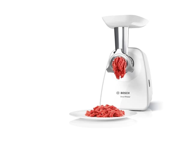 Bosch MFW2520W färs 1500 W Rostfritt stål, Vit