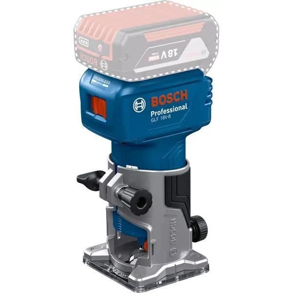 Affleureuse utan sladd GLF 18V-8 - BOSCH - utan batteri eller laddare - 06016C6001