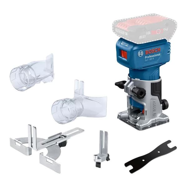 Affleureuse utan sladd GLF 18V-8 - BOSCH - utan batteri eller laddare - 06016C6001