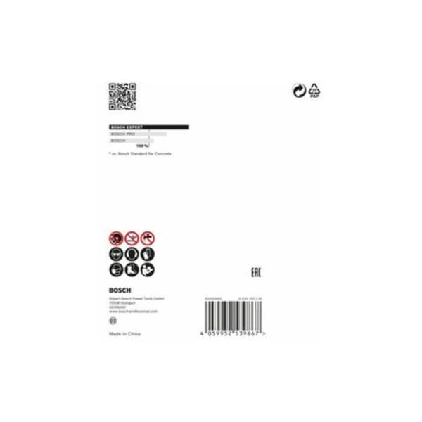 Diamantskiva - BOSCH EXPERT - 2608900651 - 125 mm - Sladd - Professionell