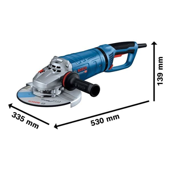 Vinkelslip - BOSCH PROFESSIONAL - GWS 27-230 PR - 230 mm - 2700 W - 230 V