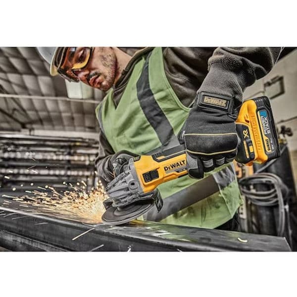 18V XR Ø125mm slipmaskin (2x5,0 Ah Powerstack) i TSTAK - DEWALT DCG405H2T