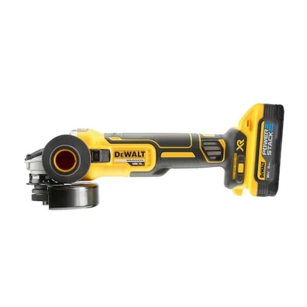 18V XR Ø125mm slipmaskin (2x5,0 Ah Powerstack) i TSTAK - DEWALT DCG405H2T
