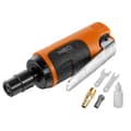 Miniatyrbillede 10 af 10: Pneumatisk lige slibemaskine, 1/4"; 1/8" - 6 mm/3 mm, 25.000 rpm