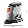 Miniatyrbillede 1 af 9: Delta orbitalsliber 105W, 140 x 140 x 97 mm bund