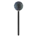 Miniatyrbillede 1 af 3: Slibestenskugle 10 mm, skaft 3,2 mm, 3 stk.