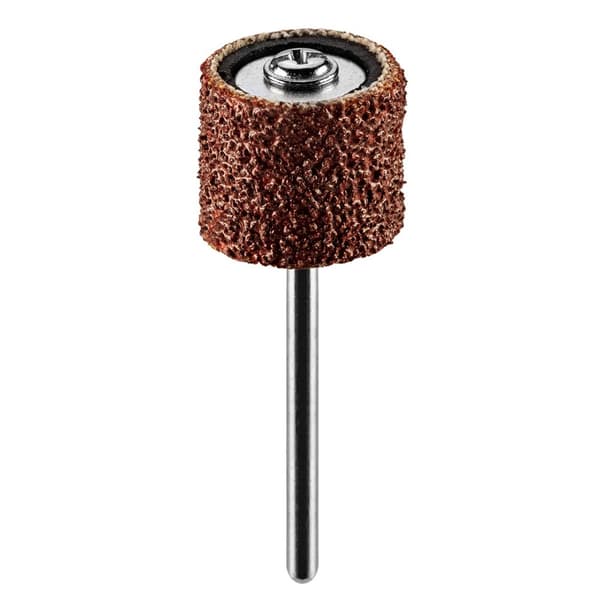 Slibebånd 12,7 mm, K60, K120, sæt 10 stk + 3,2 mm skaft