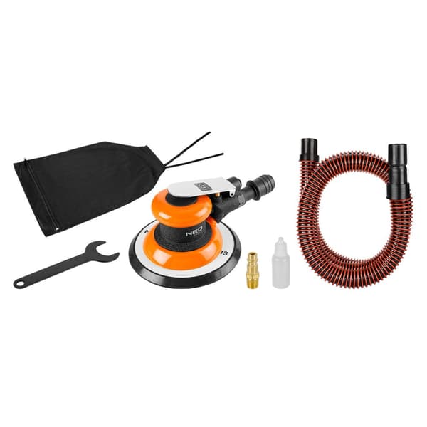 150 mm pneumatisk orbitalsliber, vakuum støvudsugning