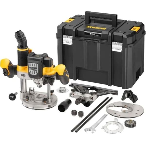 Affleureuse, Fräsare XR 18V - DEWALT - utan batteri eller laddare - TSTAK - DCW620NT-XJ