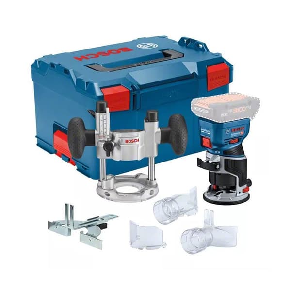 Affleureuse utan sladd GKF 18V-8 - BOSCH - utan batteri eller laddare - tillbehör - L-Boxx - 06016C2003