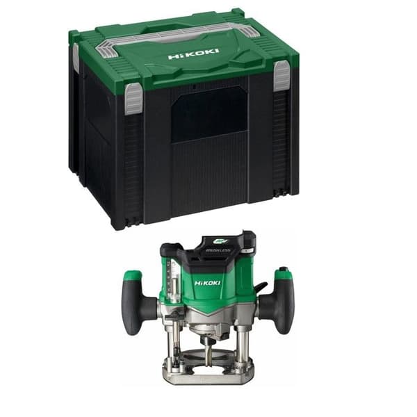 Trimmer - HIKOKI - M3612DAW2Z - Kabelansluten - Elektrisk - Trä - 50 mm - 12 mm - 6 mm - Mjukstart