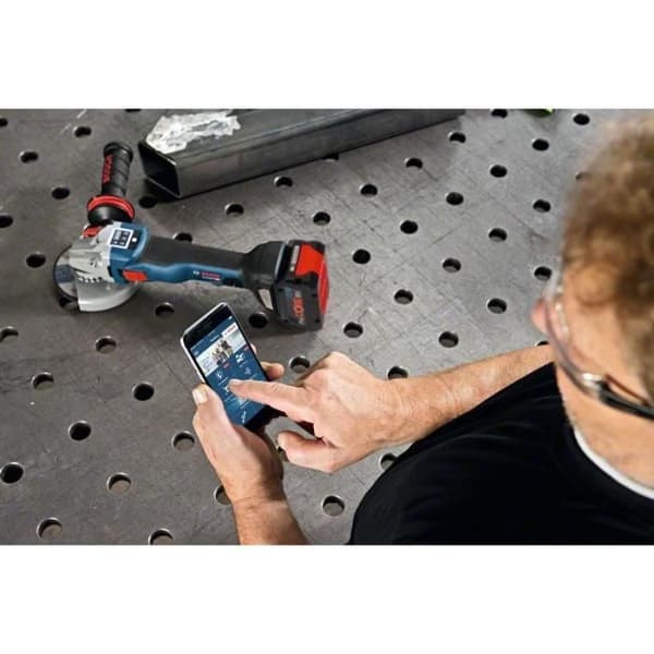 Sladdlös vinkelslip 18V 125mm GWS 18V-10 SC Professional - BOSCH